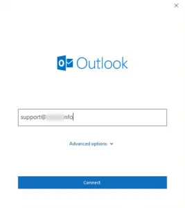 Microsoft Outlook settings for using email