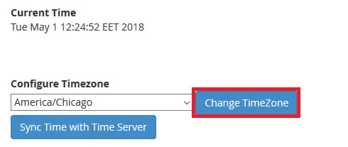 شرح تغير التوقيت او المنطقه الزمنيه علي whm/cpanel