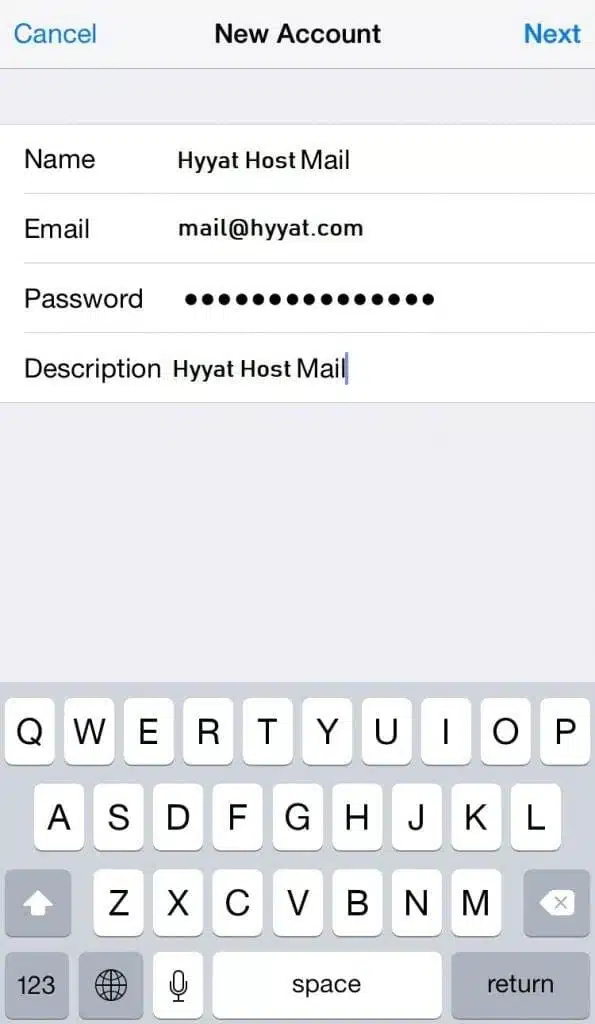 شرح ربط بريد Webmail بـ iOS و Android و Outlook 2013