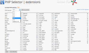  إعدادات خاصة للـ php
