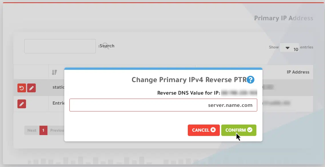 شرح اضافه Reverse DNS في الكلاود سيرفر