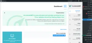 شرح تفعيل AccelerateWP