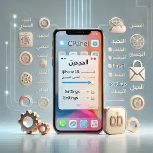 طريقة إعداد بريد cPanel على iPhone 15 خطوة بخطوة